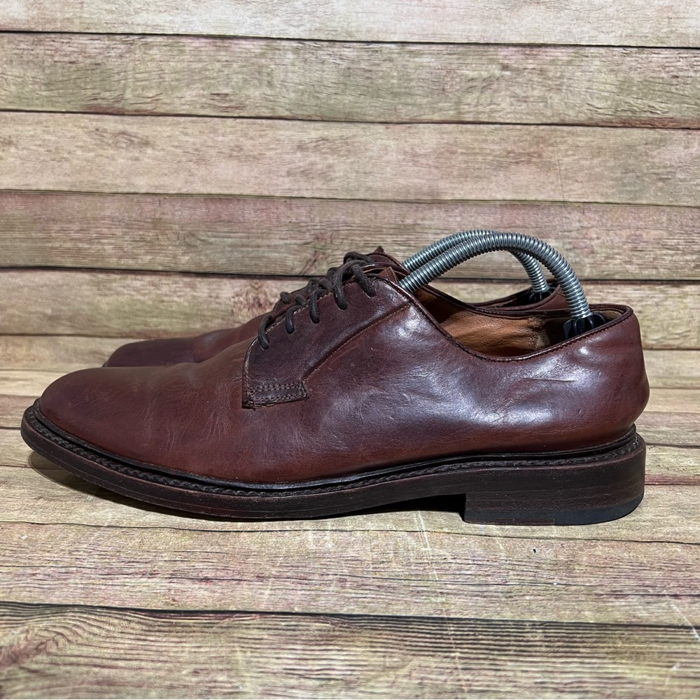 Frye Brown Leather Oxford Shoes